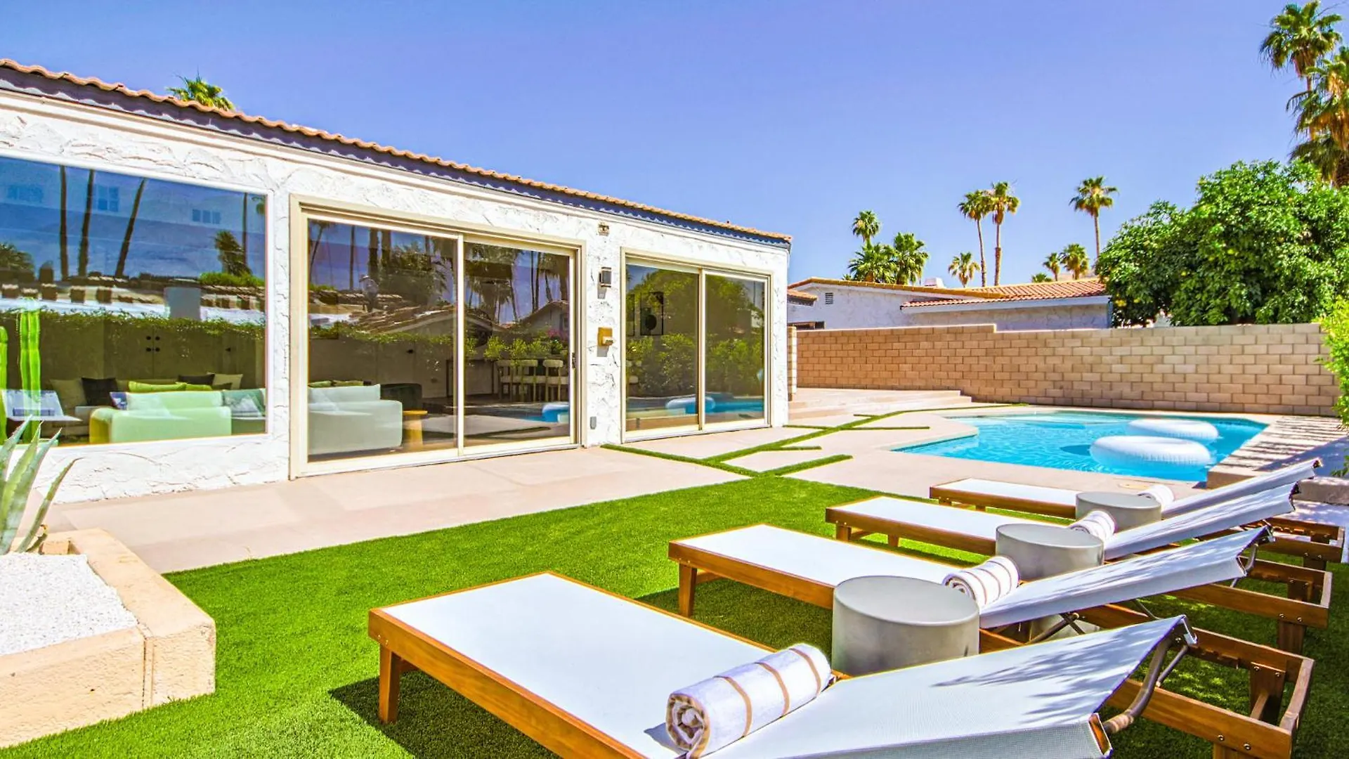 Appartamento Serene Home With Pool With Mountain Views Palm Springs